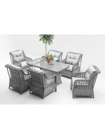 5- ALASKA GRİ YEMEK MASASI - Görsel 4