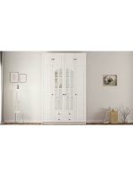 Beyza Country 4 Kapak 2 Çekmece Yüklüklü Gardırop