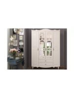 Cansu Country 4 Kapaklı 2 Çekmeceli Gardırop