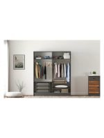 Paris Sürgülü Aynalı Gardırop - Görsel 2