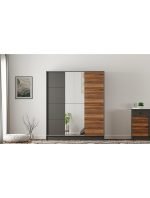 Paris Sürgülü Aynalı Gardırop - Görsel 3