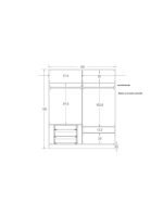 Prestij Paris Sürgülü Gardırop - Görsel 4