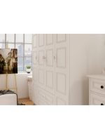 Asil 4 Kapak 2 Çekmeceli Gardırop - Görsel 4