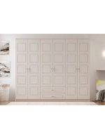 Asil 6 Kapak 2 Çekmeceli Gardırop