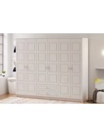 Asil 6 Kapak 2 Çekmeceli Gardırop - Görsel 3