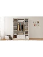 Ayser Country 4 Kapaklı 2 Çekmeceli Gardırop - Görsel 2