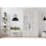 Beyza Country 3 Kapak 2 Çekmeceli Gardırop