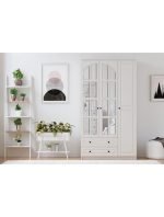 Beyza Country 3 Kapak 2 Çekmeceli Gardırop