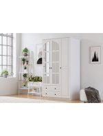 Beyza Country 3 Kapak 2 Çekmeceli Gardırop - Görsel 3