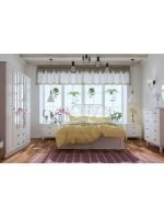 Beyza Country Serisi 4 Kapak 2 Çekmeceli Gardırop - Görsel 3