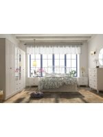 Beyza Country Serisi 6 Kapak 2 Çekmece Gardırop - Görsel 4