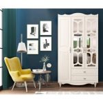 Cansu Country 3 Kapaklı 2 Çekmeceli Gardırop