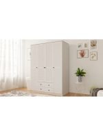 Diva 4 Kapak 2 Çekmeceli Gardırop - Görsel 3