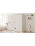 Diva 6 Kapak 2 Çekmeceli Gardırop - Görsel 3