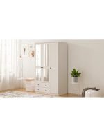 Diva Country 3 Kapak 2 Çekmeceli Aynalı Gardırop - Görsel 3