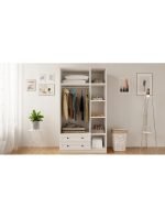 Estelya 3 Kapak 2 Çekmece Gardırop - Görsel 2