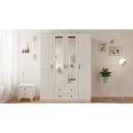 Estelya 4 Kapak 2 Çekmece Gardırop