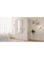 Estelya 4 Kapak 2 Çekmece Gardırop - Görsel 3