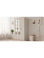 Estelya Country 3 Kapak 2 Çekmeceli Mega Gardırop - Görsel 3