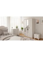 Estelya Country 3 Kapak 2 Çekmeceli Mega Gardırop - Görsel 4