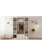 Estelya Country 4 Kapak 2 Çekmeceli Mega Gardırop - Görsel 2