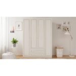 Gold Country 4 Kapak 2 Çekmeceli Gardırop