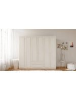 Gold Country 6 Kapak 2 Çekmeceli Gardırop