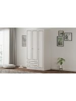 Grey Country 3 Kapak 2 Çekmeceli Gardırop - Görsel 3