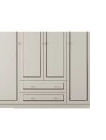 Grey Country 4 Kapak 2 Çekmeceli Gardırop - Görsel 4