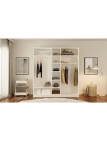 Grey Country 5 Kapaklı Gardırop - Görsel 2