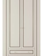 Grey Country 6 Kapak 2 Çekmeceli Gardırop - Görsel 4