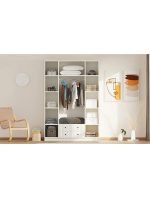 İrem Country 4 Kapak 2 Çekmeceli Gardırop - Görsel 2