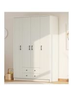 İrem Country 4 Kapak 2 Çekmeceli Gardırop - Görsel 4