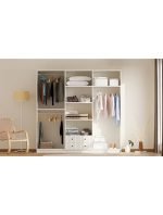 İrem Country 6 Kapak 2 Çekmeceli Mega Gardırop - Görsel 2