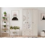 Irmak 3 Kapak 2 Çekmeceli Gardırop