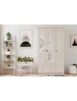 Irmak 3 Kapak 2 Çekmeceli Gardırop