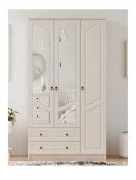 Irmak 3 Kapak 2 Çekmeceli Gardırop - Görsel 2