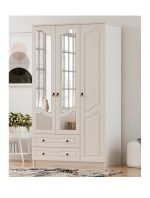 Irmak 3 Kapak 2 Çekmeceli Gardırop - Görsel 5