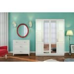 Narin Country 4 Kapaklı Gardırop