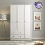 Side 3 Kapak 2 Çekmece Gardırop