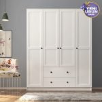 Side 4 Kapak 2 Çekmece Gardırop