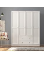 Side 4 Kapak 2 Çekmece Gardırop - Görsel 2