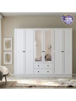 Side 6 Kapak 2 Çekmece Aynalı Gardırop