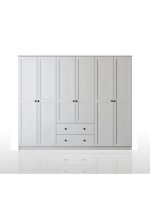 Side 6 Kapak 2 Çekmece Gardırop - Görsel 5