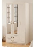 Yağmur 3 Kapak 2 Çekmeceli Gardırop - Görsel 5