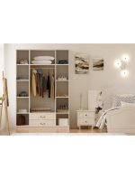 Yağmur 4 Kapak 2 Çekmeceli Gardırop - Görsel 3