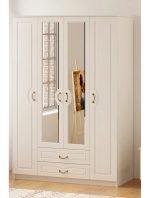 Yağmur 4 Kapak 2 Çekmeceli Gardırop - Görsel 5